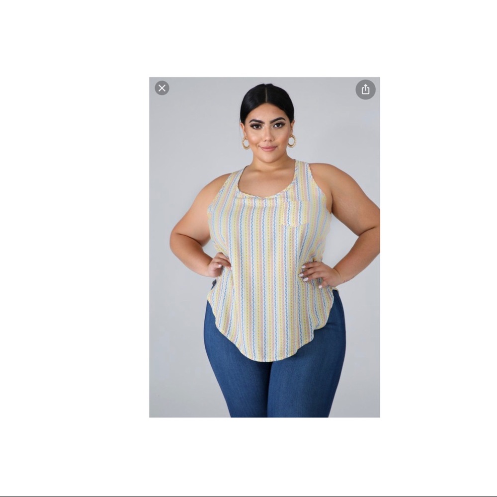Racer Back Blouse